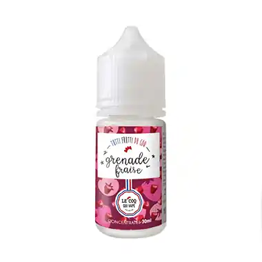 Offre Du Jour Arôme Grenade Fraise 30ml - Le Coq Qui Vape
