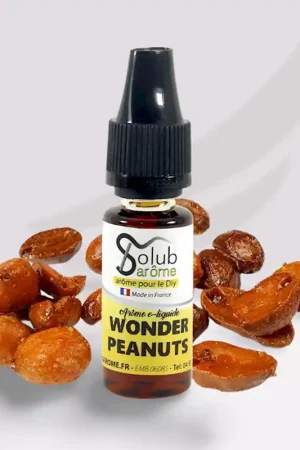 Arôme Solubarome Wonder Peanuts pour e liquide Paiement Sécurisé