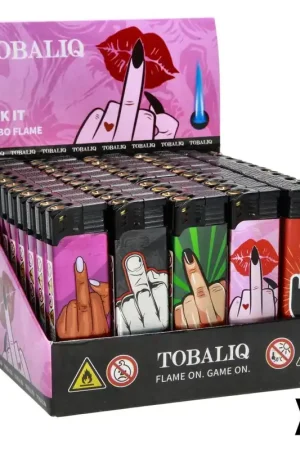 Seulement Aujourd’hui BRIQUET CHALUMEAU TOBALIQ FUCK IT X50