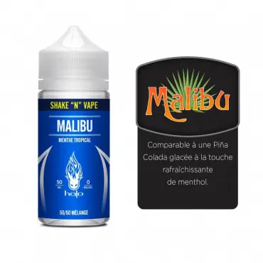Nouveauté Malibu Halo Shake n Vape 50ml