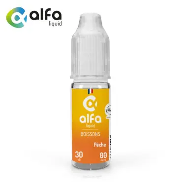 E-liquide Pêche Alfaliquid 10ml Acheter En Ligne
