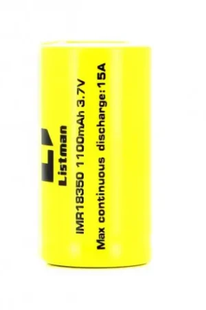 Accu 9A 18350 1100mah Listman Remise