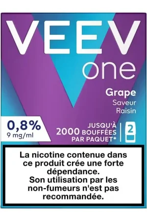 Populaire Recharges Veev Grape (x2) - Veev One
