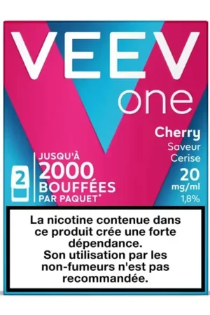 Achat Immédiat Recharges Veev Cherry (x2) - Veev One
