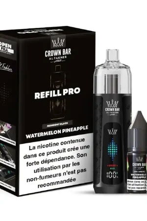 Puff Crown Bar Refill Pro Watermelon Pineapple - Al Fakher Commander Vite