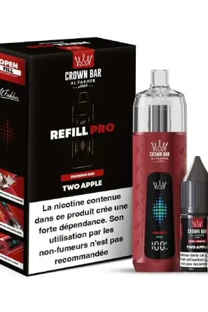 Authentique Puff Crown Bar Refill Pro Two Apple - Al Fakher