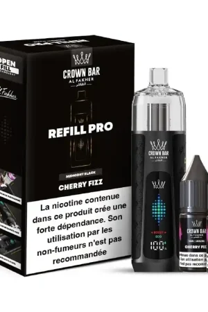 Promotion Puff Crown Bar Refill Pro Cherry Fizz - Al Fakher