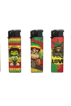 Certifié BRIQUET CHALUMEAU TOBALIQ RASTA PUFF X5