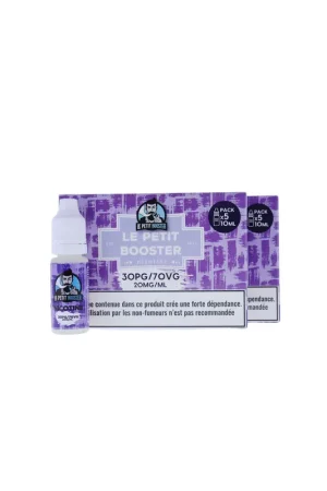Vente Directe Pack 10 boosters nicotine 30/70 PG/VG