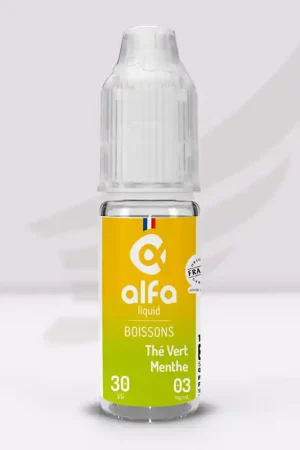 Thé Vert Menthe - Alfaliquid Soldes