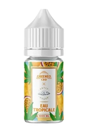 Vente Directe L'Eau Tropicale 1000 mg 30 ml - Greeneo x Petit Nuage