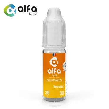 E-liquide Noisette Alfaliquid 10ml Marque