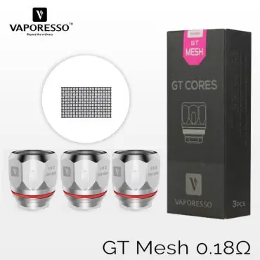 3 Résistances GT Meshed Vaporesso Commande En Gros