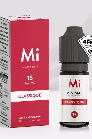 Jusqu’à Épuisement Des Stocks E-liquide The Fuu Minimal classic | Sel de nicotine