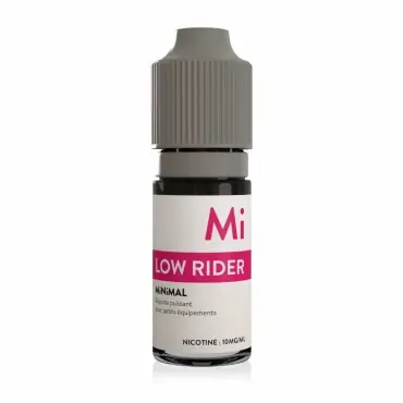 Top Vente E-liquide Low Rider Minimal 10ml