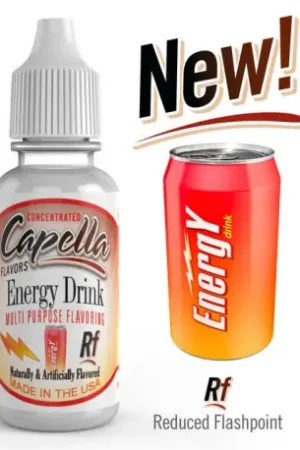 Arôme Energy Drink Rf Flavor Capella pour liquide DIY 10 ml Retour Gratuit