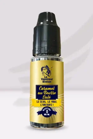 Eliquide Le Vapoteur Breton Caramel Beurre Salé Haute Qualité