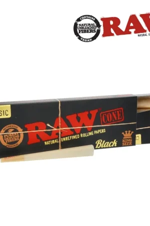 CONE RAW BLACK 11CM PAR 20 Réduction