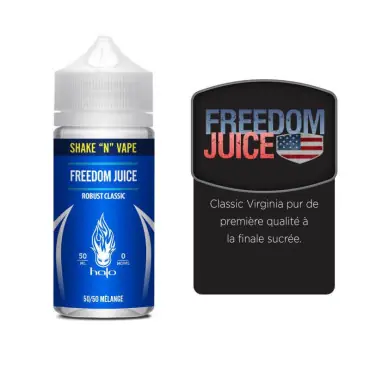 Freedom Juice Halo Shake n Vape 50ml Offre Limitée