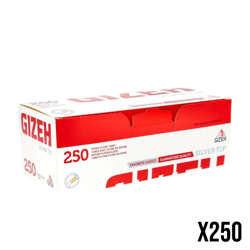 TUBE A CIGARETTE GIZEH SILVER TIP Soldes