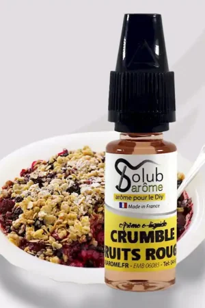 Arôme Solubarome Crumble Fruits Rouges Expédition Rapide