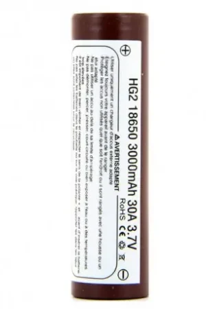Accu 30A 18650 3000mah HG2 Marque