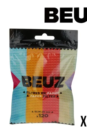 FILTRES EN PAPIER BEUZ SLIM 6MM PAR 120 Quantité Limitée