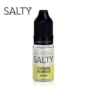 Citron Acidulé Salty 10ml Authentique