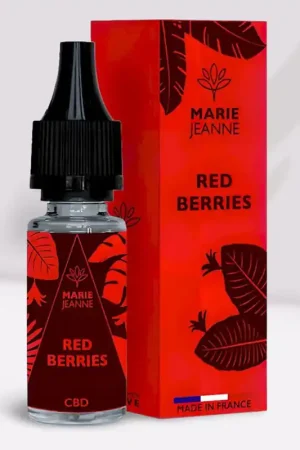 Retour Gratuit E-liquide CBD Marie Jeanne RED BERRIES