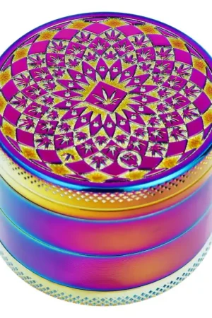 GRINDER FIREFLOW RAINBOW ICY LEAF 50MM Bon Plan