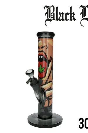 Petit Prix BANG EN VERRE FIRE-FLOW X BLACK LEAF 420 GIRL 30CM