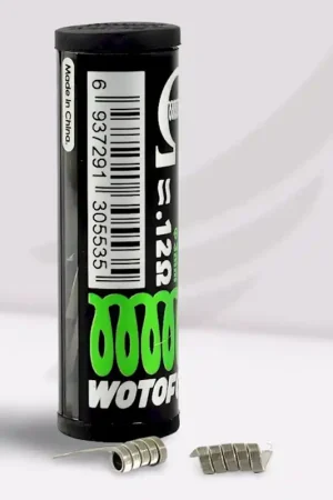 Pack Coils Dual Core Fused Clapton Ni80 Wotofo Dernière Chance