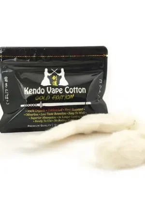 Dernier Modèle Kendo Vape Cotton Gold Edition