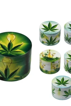Prix Réduit GRINDER LEAF OIL 4 PARTIES 50MM