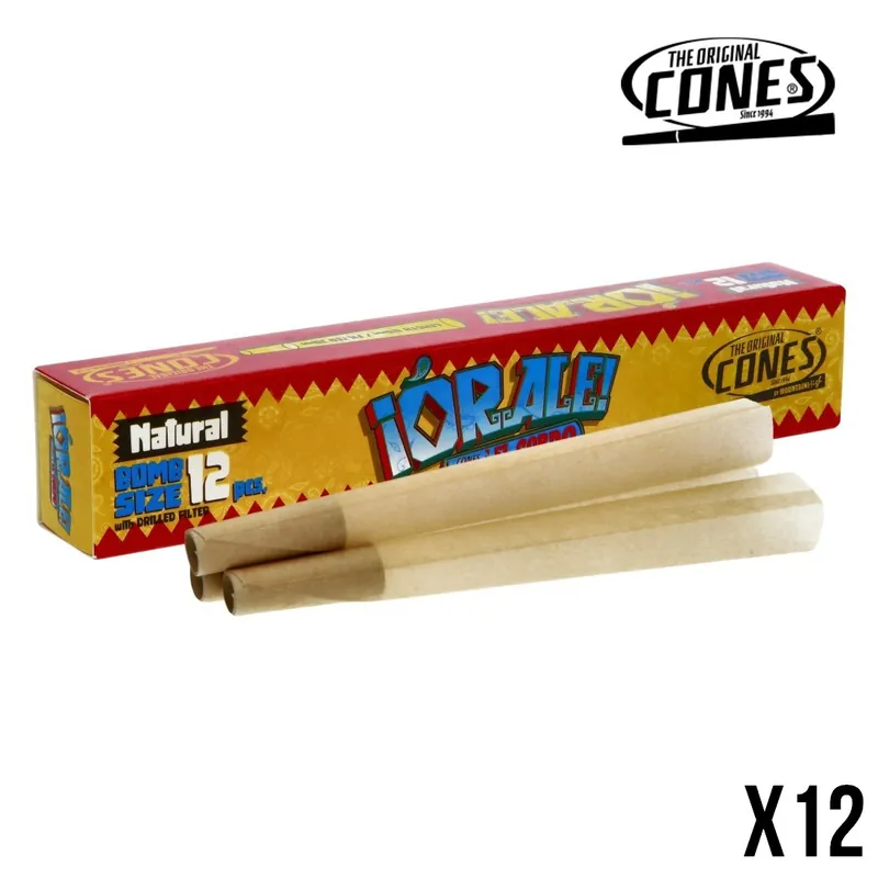 CONE ORALE EL GORDO BOMB SIZE NATURAL 12CM PAR 12 Offre Spéciale