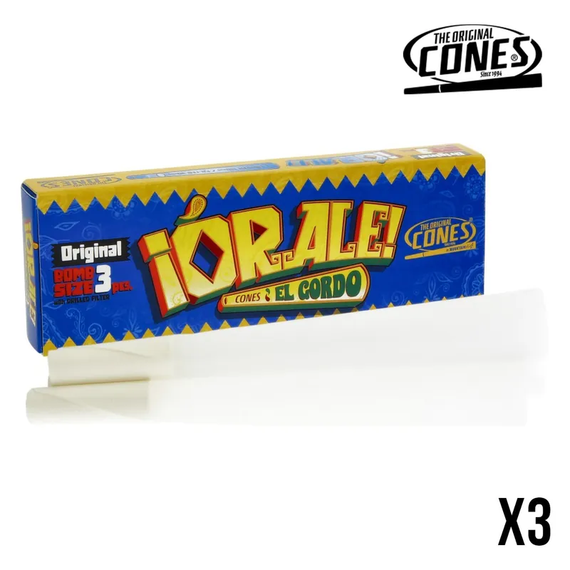 CONE ORALE EL GORDO BOMB SIZE ORIGINAL 12CM PAR 3 Livraison Gratuite