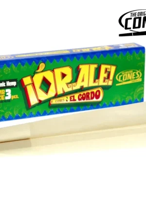 CONE ORALE EL GORDO BOMB SIZE ORGANIC HEMP 12CM PAR 3 Seulement Aujourd’hui