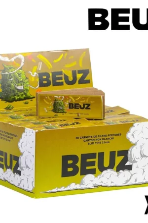 Offre Exclusive FILTRES CARTON BEUZ PERFORES BROWN ED. SPECIALE BUDS X50