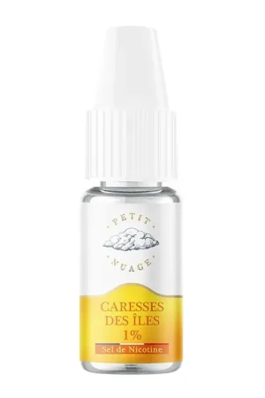 Caresses des Iles Sel de Nicotine 10 ml - Petit Nuage Populaire