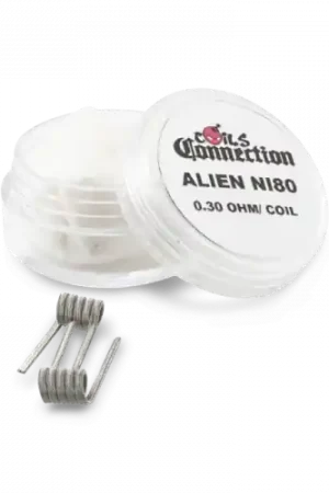 Pas Cher Coils ALIEN Ni80 - COILS CONNECTION