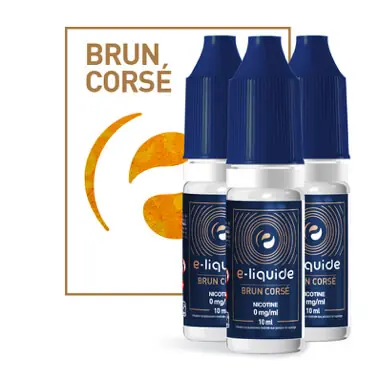 Vente Flash Brun Corsé - E-Liquide-FR