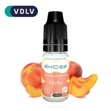 Arôme Vincent Pêche VDLV 10ml Soldes