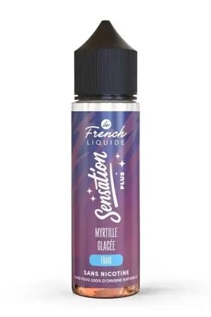 Acheter En Ligne Myrtille Glacée Sensation Plus 50 ml - Le French Liquide