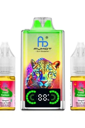 Bon Marché Puff Leopard 40K Strawberry Watermelon - Fumot