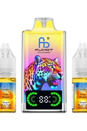 Puff Leopard 40K Mixed Berries - Fumot Prix Réduit