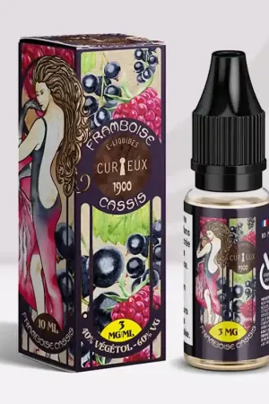 Framboise Cassis - 1900 - Curieux e-liquide Vente Flash