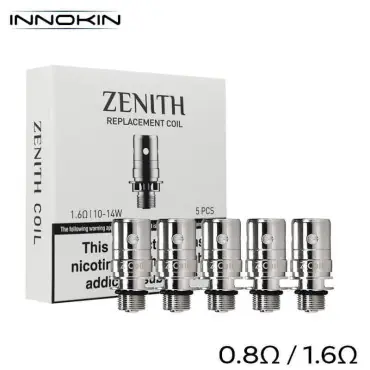 Acheter En Ligne Pack 5 résistances Zenith Z-Coil Innokin