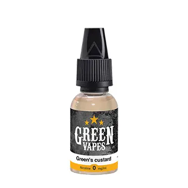 Vente Flash Green's Custard - Gourmand - Green Vapes