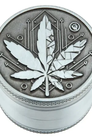 GRINDER FIREFLOW SILVER GEO LEAF 50MM Jusqu’à Épuisement Des Stocks