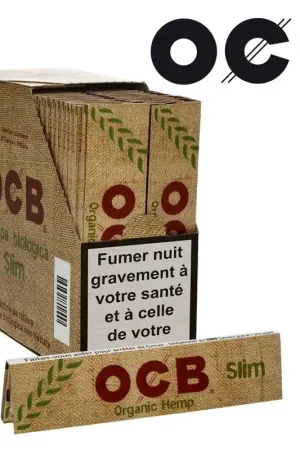 Offre Limitée OCB BIO CHANVRE SLIM X50
